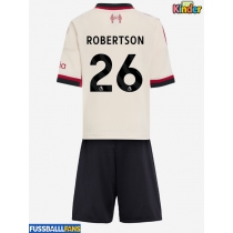 Liverpool Andrew Robertson #26 Auswärts Trikotsatz Kinder 2025-26 Kurzarm (+ Kurze Hosen)
